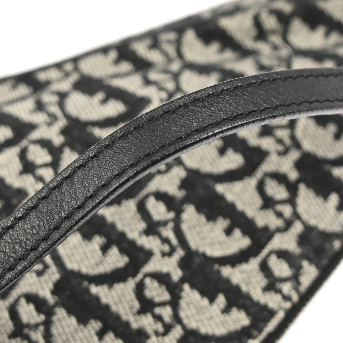 Christian Dior Black Trotter Saddle Handbag