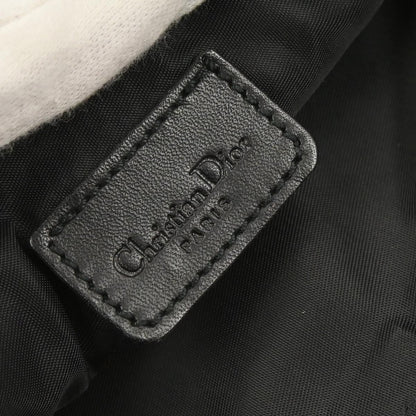 Christian Dior Black Trotter Saddle Handbag