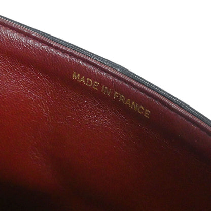 Chanel Black Lambskin Classic Double Flap Shoulder Bag