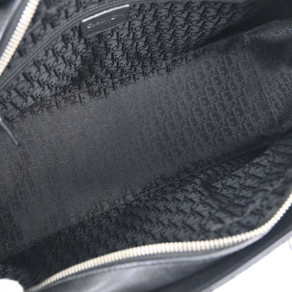 Christian Dior Black Lambskin Cannage Tote Handbag