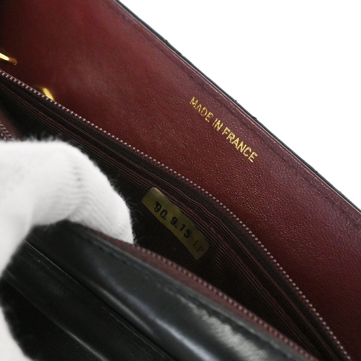 Chanel Black Lambskin 2way Shoulder Handbag