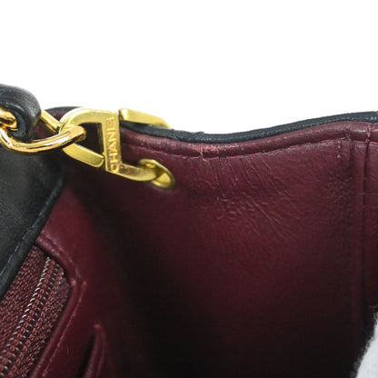 Chanel Black Lambskin Mini Classic Square Flap Shoulder Bag 17