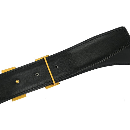 Hermes Brown Togo Constance Reversible Belt #80 Small Good