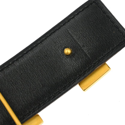 Hermes Brown Togo Constance Reversible Belt #80 Small Good