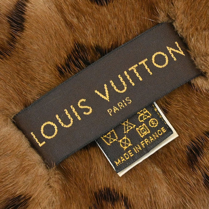 Louis Vuitton * Monogram Mink Shawl Stole M72245