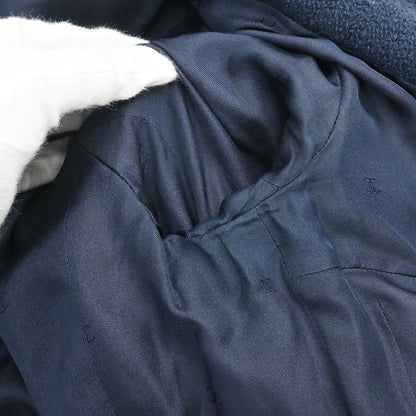 Chanel 1995 Setup Suit Jacket Skirt Navy #36
