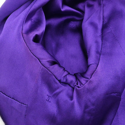 Chanel 1995 Setup Suit Jacket Skirt Purple #40
