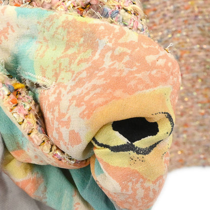 Chanel 1997 Single Breasted Coat Pink #38