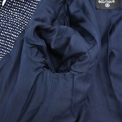 Chanel Tweed Jacket Navy
