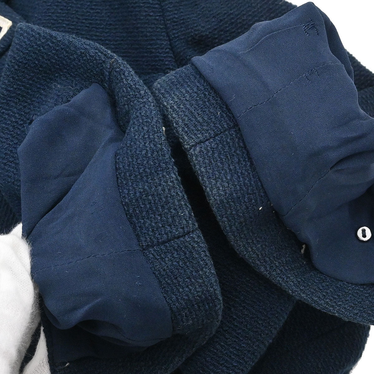 Chanel 1995 Single Breasted Jacket Navy #38