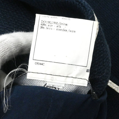 Chanel 1995 Single Breasted Jacket Navy #38