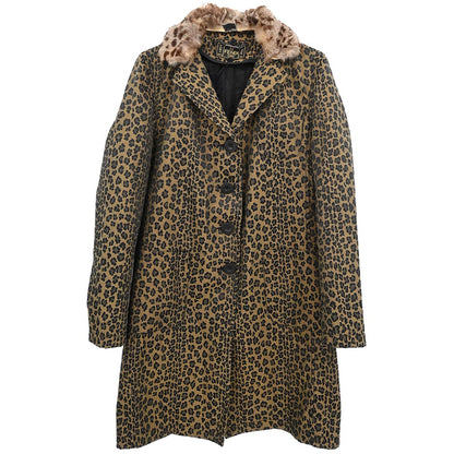 Fendi Leopard Coat Brown #40