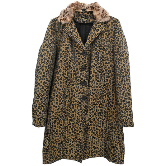 Fendi Leopard Coat Brown #40