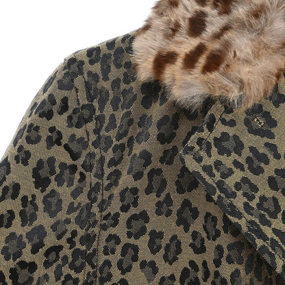 Fendi Leopard Coat Brown #40