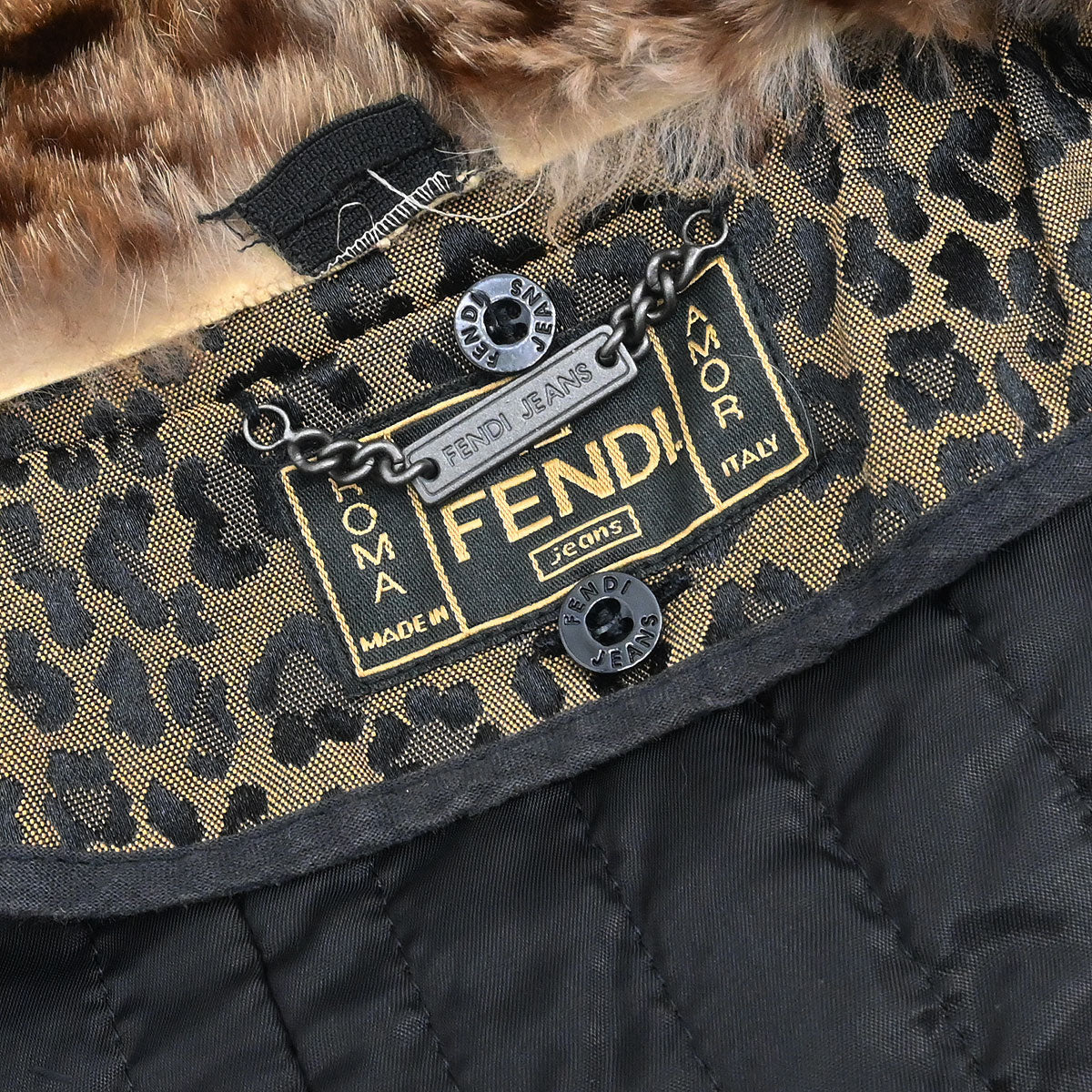 Fendi Leopard Coat Brown #40