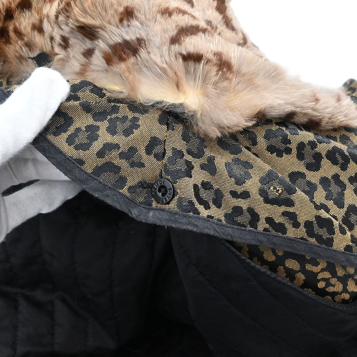 Fendi Leopard Coat Brown #40