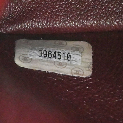 Chanel 1994-1996 Black Lambskin Small Classic Double Flap Shoulder Bag