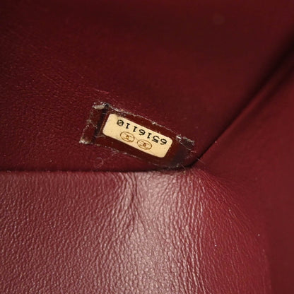 Chanel 2000-2002 Black Lambskin Medium Classic Double Flap Shoulder Bag