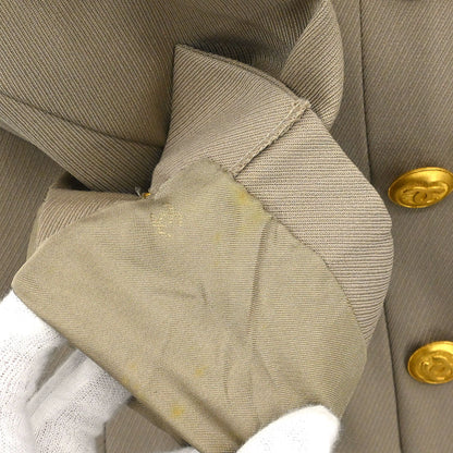 Chanel 1996 Double Breasted Jacket Beige #36