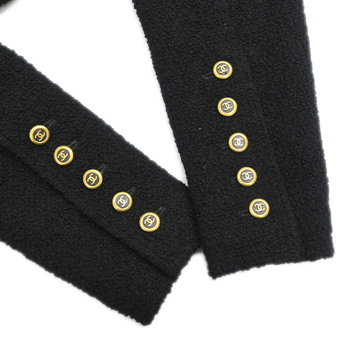 Chanel 1994 Setup Suit Jacket Skirt Black #42