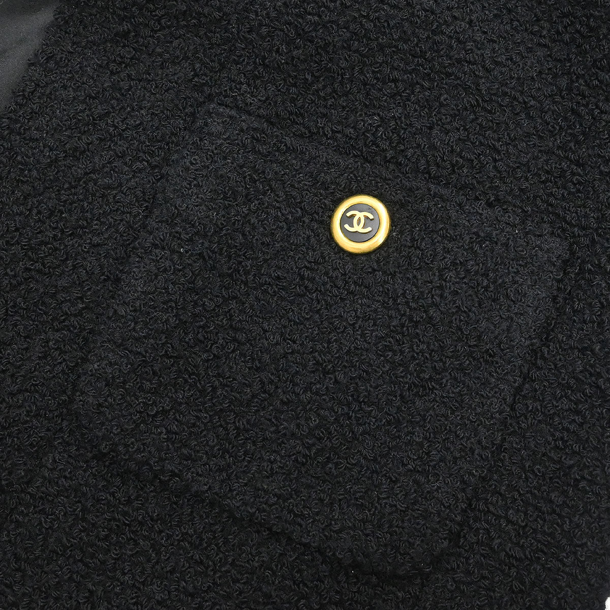 Chanel 1994 Setup Suit Jacket Skirt Black #42