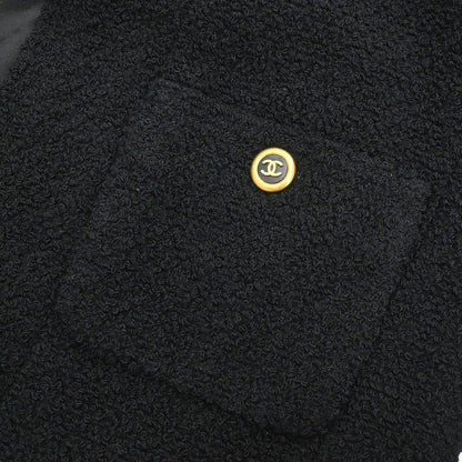 Chanel 1994 Setup Suit Jacket Skirt Black #42
