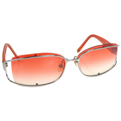Chanel Sunglasses Eyewear Orange Small Good
