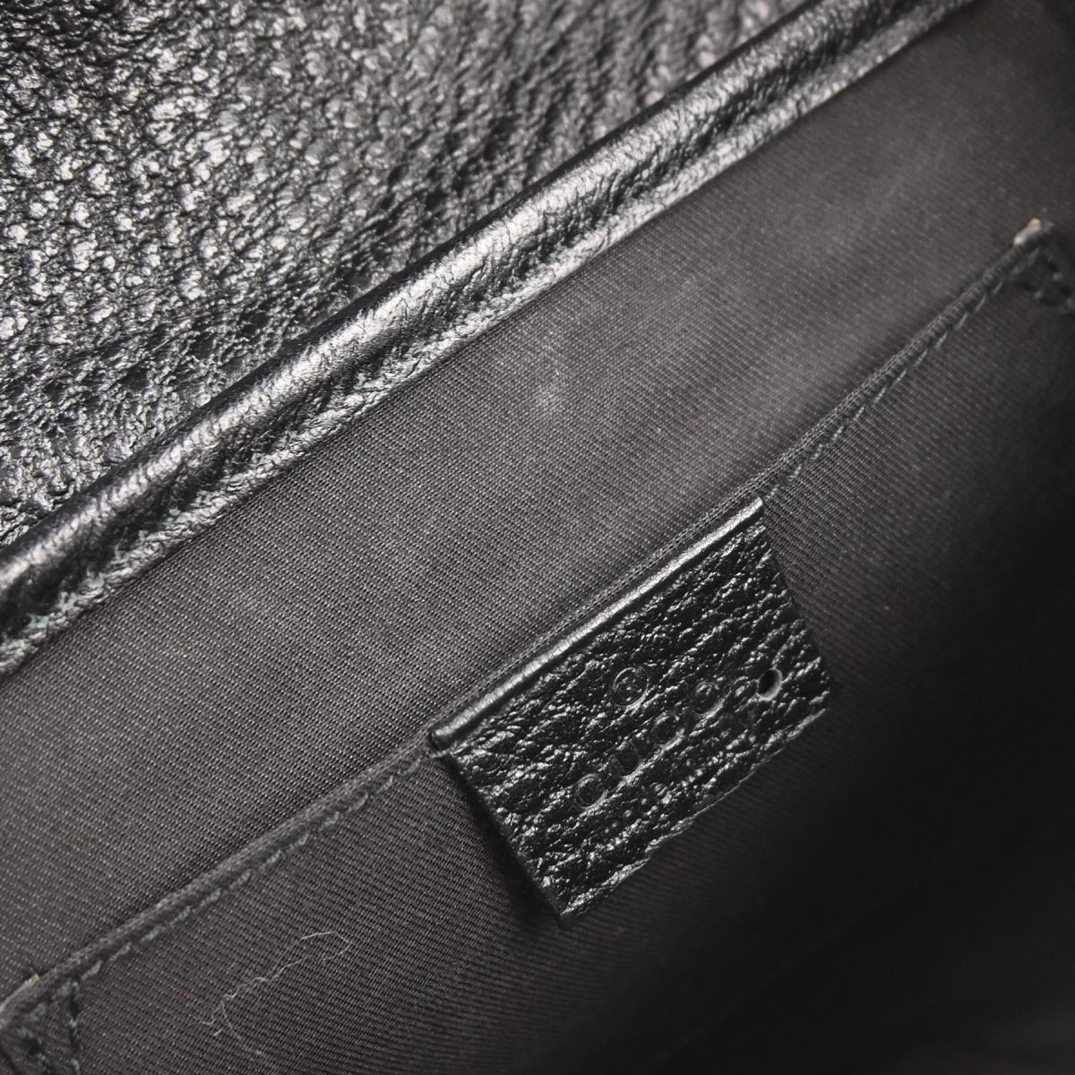 Gucci Black Leather Handbag