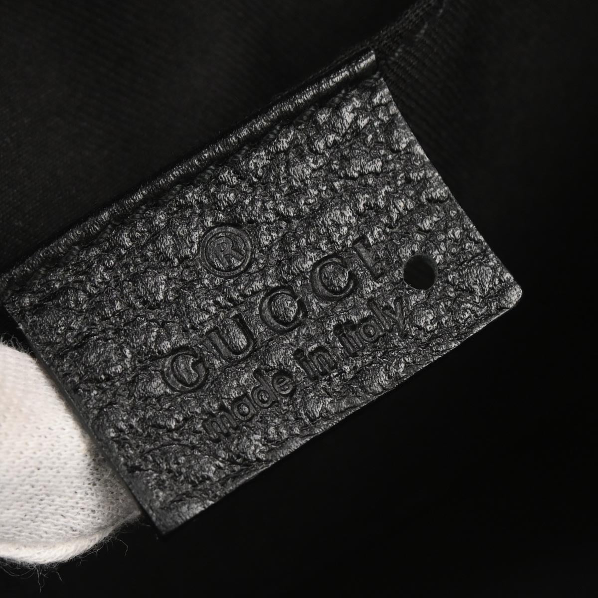 Gucci Black Leather Handbag