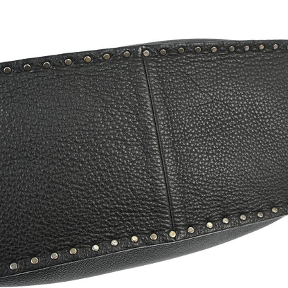 Celine Black Leather Boogie Tote Bag Handbag