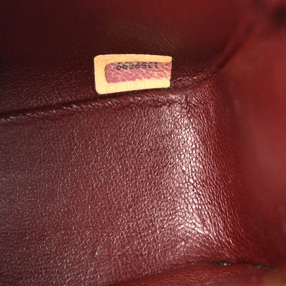 Chanel 1989-1991 Black Lambskin Turnlock Small Full Flap Shoulder Bag