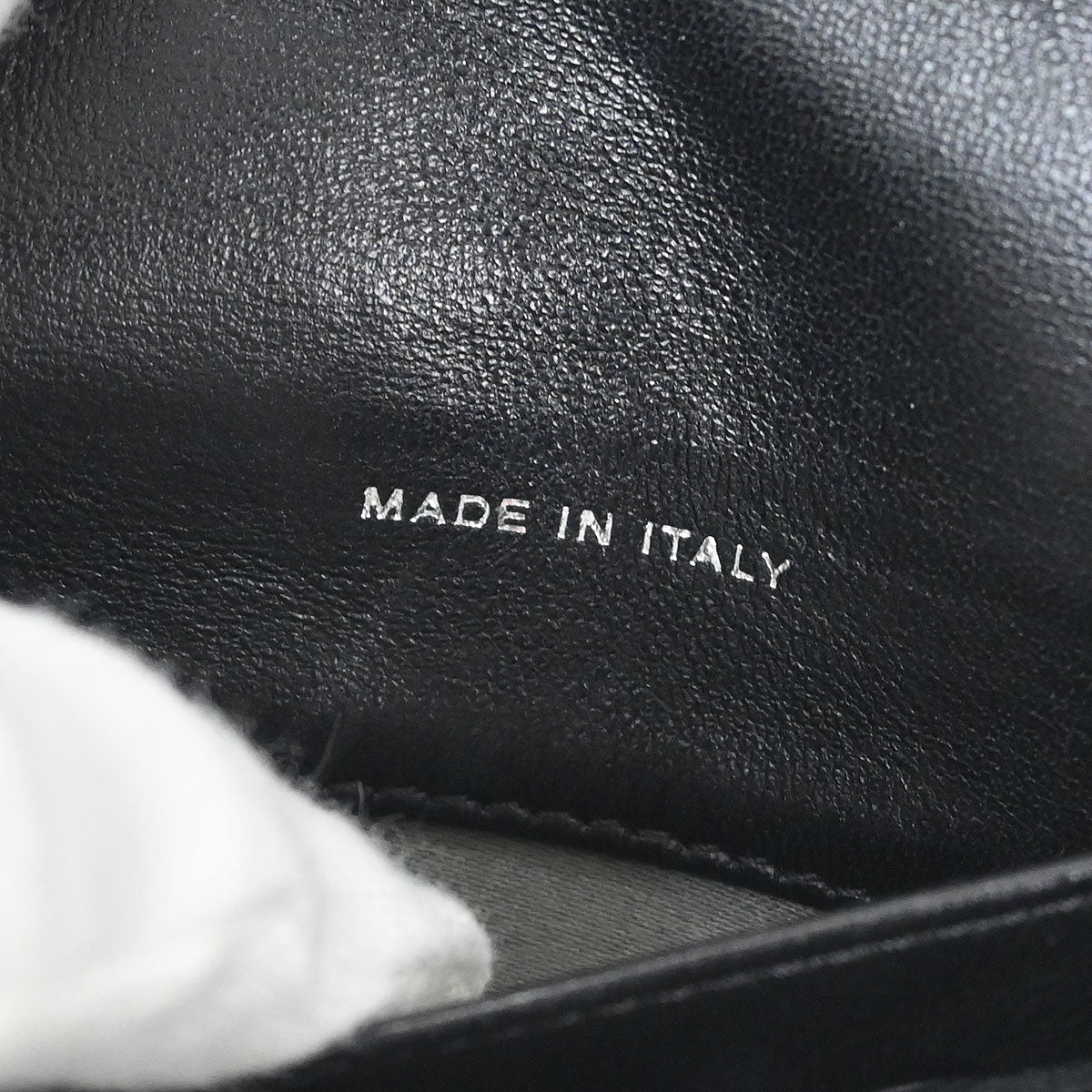 Chanel Black Lambskin Wallet Purse