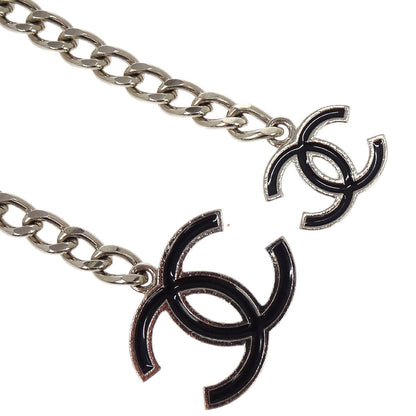 Chanel Chain Belt CC Silver Small Good