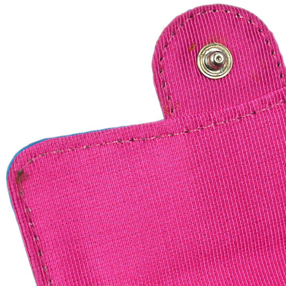 Chanel Blue Satin Micro Classic Flap Shoulder Bag Pochette