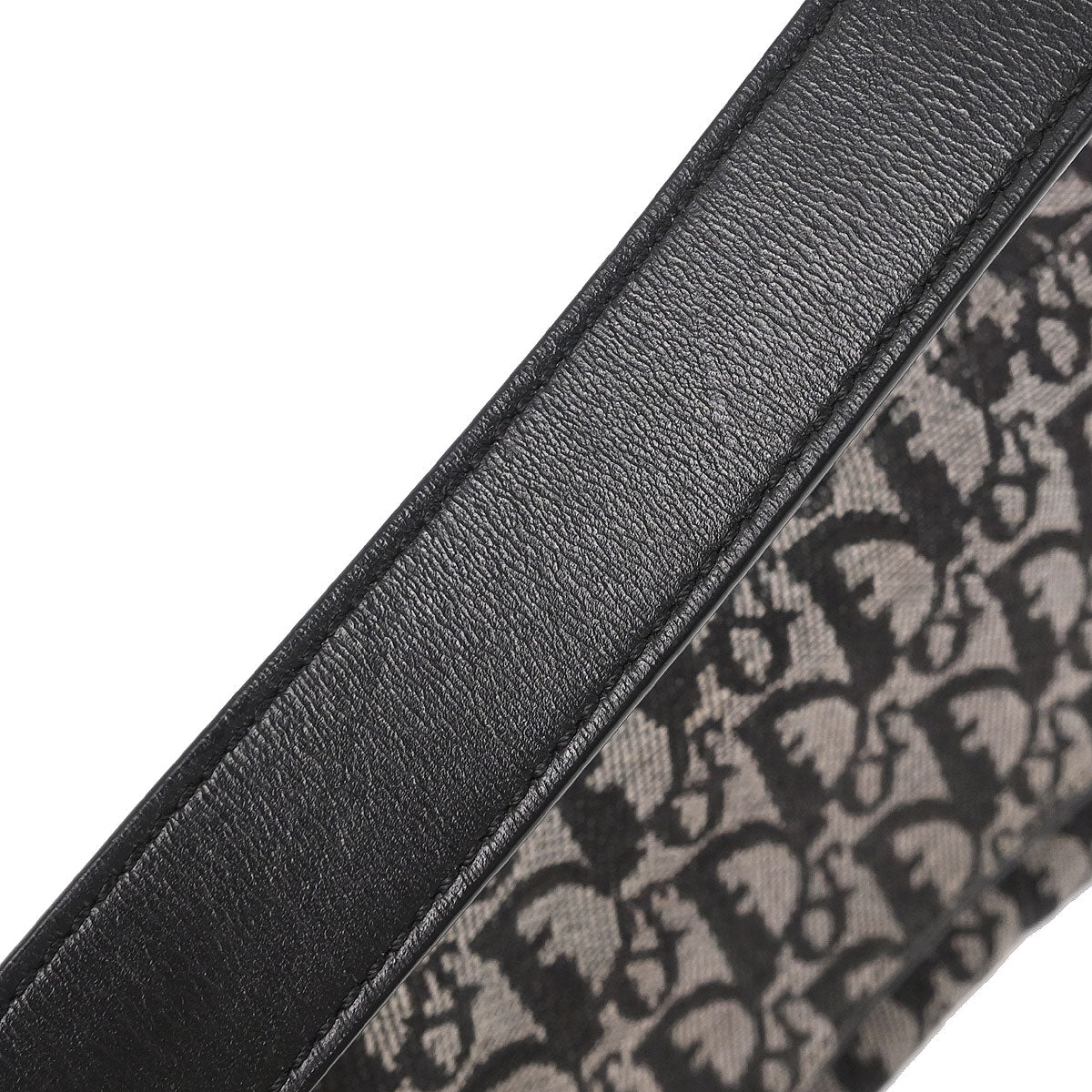 Christian Dior Black Saddle Trotter Handbag