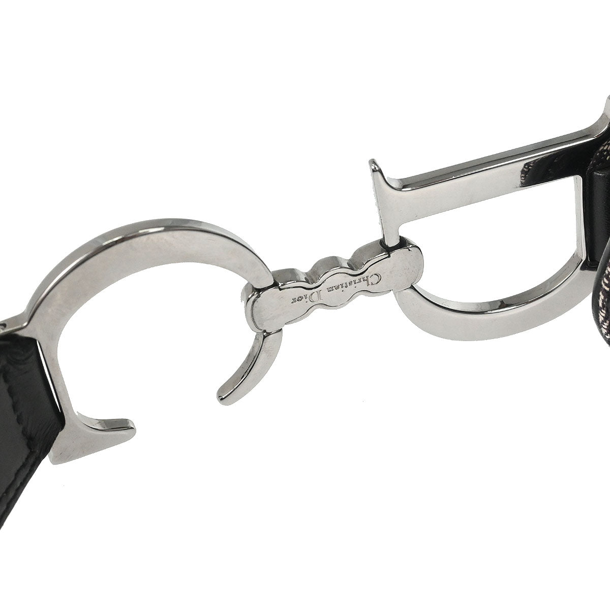 Christian Dior Black Saddle Trotter Handbag