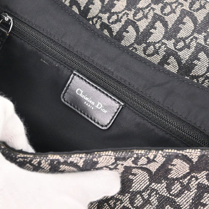 Christian Dior Black Saddle Trotter Handbag