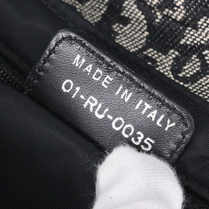 Christian Dior Black Saddle Trotter Handbag