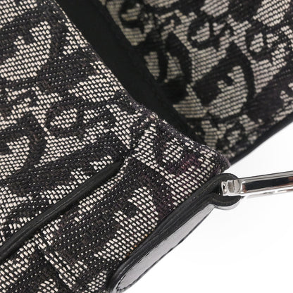 Christian Dior Black Saddle Trotter Handbag