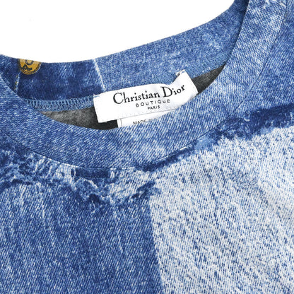 Christian Dior 2001 T-shirt Top Blue #40