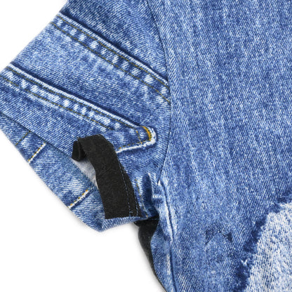 Christian Dior 2001 T-shirt Top Blue #40