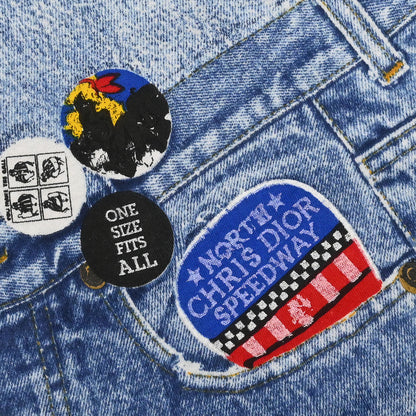 Christian Dior 2001 T-shirt Top Blue #40