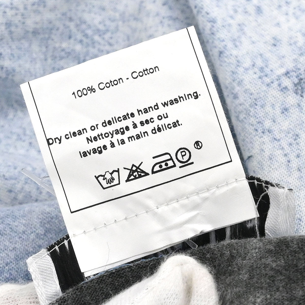 Christian Dior 2001 T-shirt Top Blue #40