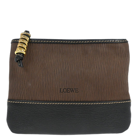 Loewe Brown Velasquez Pouch Bag