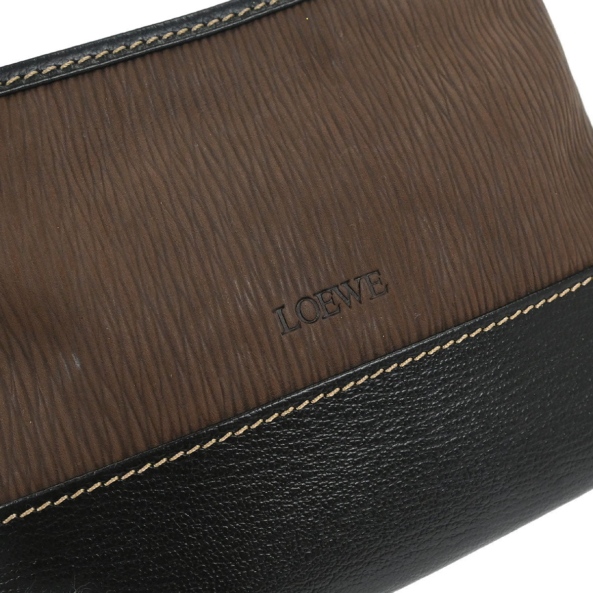 Loewe Brown Velasquez Pouch Bag