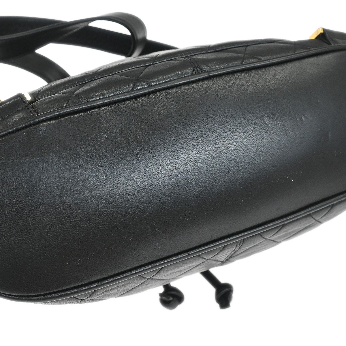 Chanel 1991-1994 Black Lambskin Backpack