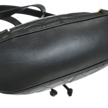 Chanel 1991-1994 Black Lambskin Backpack