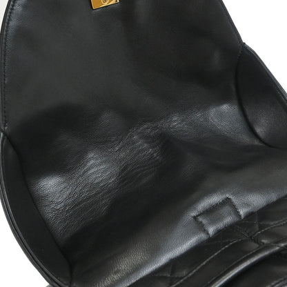 Chanel 1991-1994 Black Lambskin Backpack