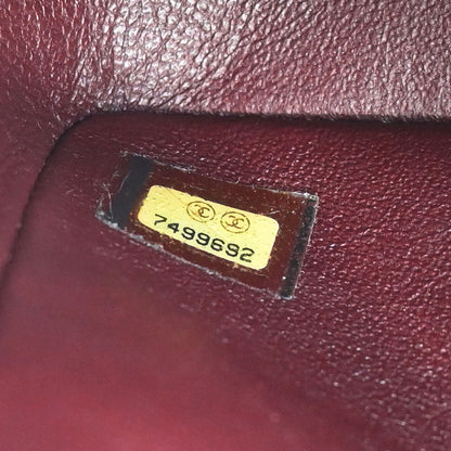 Chanel Black Lambskin Medium Classic Double Flap Shoulder Bag