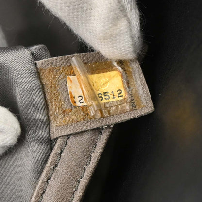 Chanel 2008-2009 Black Lambskin Paris-Londres Door Latch Tote Handbag